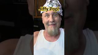 Jiffy Pop on a FlatTop Griddle popcorn jiffypop [upl. by Rehm6]