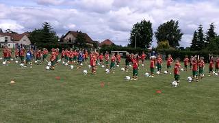 Campschrei beim INTERSPORT kicker Fußballcamp in Merschwitz [upl. by Ramsden479]