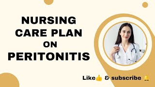 Nursing Care plan on peritonitis Ncp mgm nursinglife nursingstudent share careplan [upl. by Telracs299]