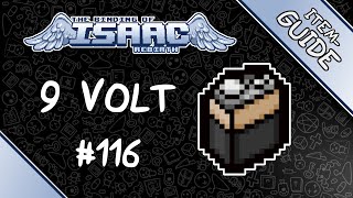 9 Volt  Item Guide  The Binding of Isaac Rebirth [upl. by Bigler]