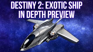 Destiny 2  NEMEAN GALLEY EXOTIC SHIP  4K IN DEPTH PREVIEW [upl. by Concepcion]