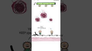 Draw the line shortsfeed trending mobilegame gameplay [upl. by Soloman943]