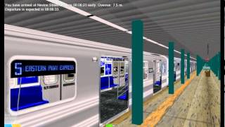 OpenBVE R192A 5 Train [upl. by Blondie]