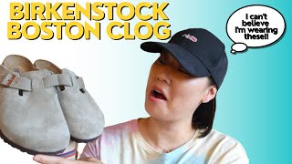 FIRST IMPRESSIONS Birkenstock Boston Clog [upl. by Elleined191]