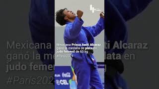 Prisca Awiti Alcaraz ganó la medalla de plata en el judo femenil [upl. by Aihsenek]