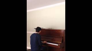 U2 cedarwood road piano cover [upl. by Akerdna]