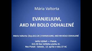 Mária Valtorta EVANJELIUM AKO MI BOLO ODHALENÉ [upl. by Amble]