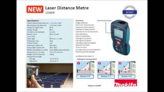 Makita LD080P Laser Distance Metre [upl. by Ahon]