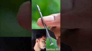 Bamboo shorts video shorts edit facts bamboo challenge diy viralshort slingshot [upl. by Attelra]