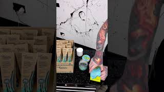 How To Replace Ink Flow Tattoo Butter Refill Insert [upl. by Adelind]