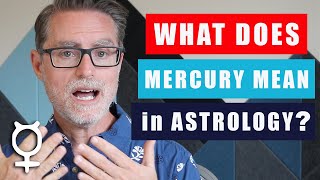 Meaning of Mercury in Astrology for Beginners [upl. by Aelram]