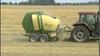 Krone Fortima 1500 V  1800 V  round balers english  Video Oeni [upl. by Andra185]