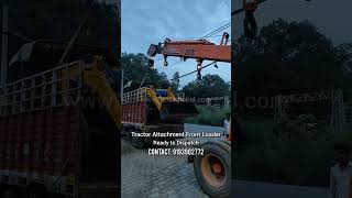 Tractor Loader Attachment  Front End Loader Attachment  Tractor Back Loader Attachment  Loader [upl. by Esnohpla428]