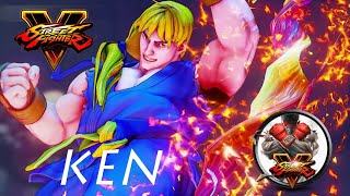 Street Fighter 5 Arcade Mode Ken [upl. by Derby]