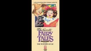 Opening To My Favorite Fairy Tales The Wizard Of Oz 1989 VHS [upl. by Flatto494]