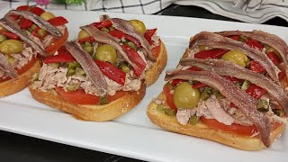 Tosta Mediterránea  Desayunos fáciles y rápidos 🤩BRUTAL [upl. by Gnof]