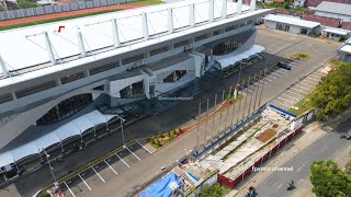 TAMPAK MEGAH ‼️ UPDATE PEMBANGUNAN STADION PT DJARUM KUDUS 2023 VIDEO DRONE [upl. by Arlo]