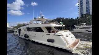 Ferretti Custom Line 108 Alandrea [upl. by Yrellih]