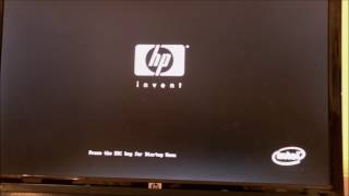 HP 6830s przywracanie systemu Windows Vista Recovery [upl. by Ayian]