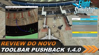 REVIEW AmbitiousPilots Toolbar Pushback v140 [upl. by Gnes]