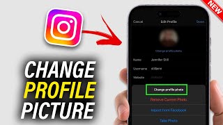 How to change instagram profile picture  Full Guide [upl. by Haziza]