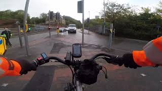 Stockport to Manchester Commute Ebike  08102024  Part 1 [upl. by Nyrac]