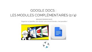 Les Apps qui changent la vie  GOOGLE DOCS  organiser et planifier une Réunion [upl. by Stalder]