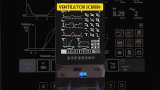 Ventilator Machine icu icunursing ventilator testlung nursingshorts mechanicalventilation [upl. by Anelim691]