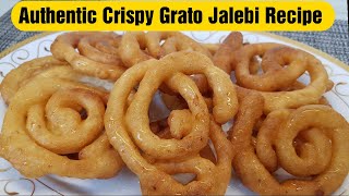 Halwayi Grato Jalebi Recipe Authentic Recipe Of Grato Jalebi [upl. by Ihab]