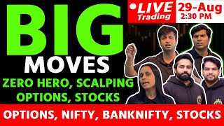 Live 915 AM 30Aug Nifty Live Trading I Live Trading I Live Option Trading I Live Day Trading [upl. by Acissej882]