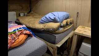 Episode 16 Bushwhacked Adventure 6 x 10 CargoEnclosed Overland Trailer Murphy Bed [upl. by Yrred]