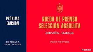 🚨DIRECTO🚨 Rueda de prensa de la Selección Española de Fútbol Morata  🔴 SEFUTBOL [upl. by Tullius]