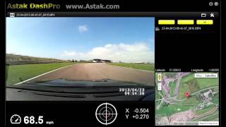 Astak DashPro 1080p Full HD Dash Cam GTR Daytime Demo [upl. by Eniroc227]