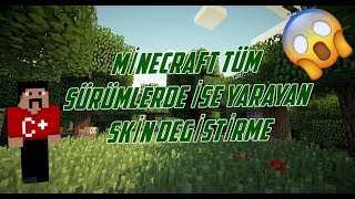 MİNECRAFT SKİN DEĞİŞTİRME \u00100 KANITLI 2018 [upl. by Lupiv]