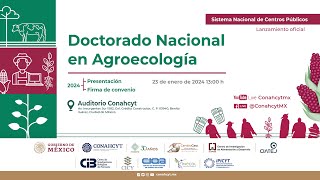 Presentación del primer Doctorado Nacional en Agroecología en México [upl. by Naitsabes]