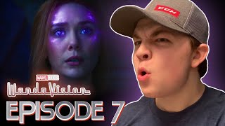 WandaVision 1x7 REACTION  Season 1 Episode 7 [upl. by Arehs]