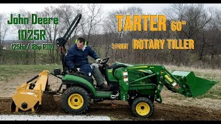 Tarter 60 Inch Three Point Rotary Tiller [upl. by Seagrave]