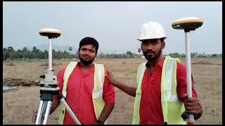 Dgps training by Tamil Best Survey institute in Tamil Nadu Static survey RTK survey PPK survey [upl. by Ahsead]