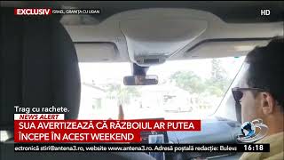 Corespondență Antena 3 CNN din Israel la granița cu Libanul Riposta Iranului ar putea avea loc i [upl. by Samuella229]