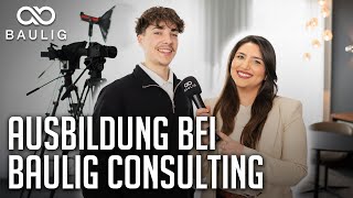 Deine Ausbildung bei Baulig Consulting  Mediengestalterin Bild amp Ton mwd [upl. by Eikcim665]