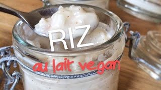 Riz au lait vegan [upl. by Yonita]