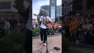 Dermot Kennedy  Outnumbered live at Chicago busking [upl. by Nocaed]