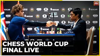 Chess World Championship 2023 Final Live  Praggnanandhaa Vs Magnus Carlsen Live Chess WC Final [upl. by Arikaahs467]