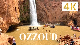 Ouzoud Waterfall Morocco  4K Stunning Natural Wonder 🇲🇦  4K 30fps 2022 [upl. by Tifanie]