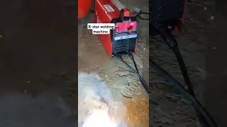 Kstar welding machine MMA200 welding kstar arcwelding weldingmachine [upl. by Hakim]