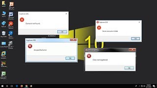 How to Fix All ExplorerExe Errors in Windows 1078 [upl. by Knapp]