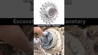 Excavator Drive  Planetary Gear Mechanism ✅ 3ddesign engineering 3dprinting excavator 3dcad [upl. by Mastat902]