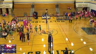 Crivitz vs Coleman High School Girls Varsity Volleyball [upl. by Dreeda554]