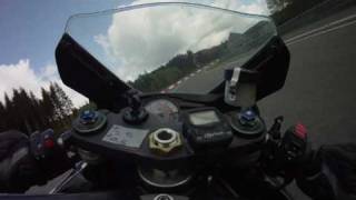 SpaFrancorchamps onboard Suzuki GSXR750 [upl. by Repinuj]