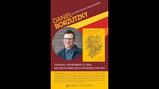 Creative Writing Series ft Daniel Borzutzky [upl. by Laural]